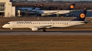 Lufthansa Regional (CityLine) Embraer ERJ-195LR (ERJ-190-200LR) (D-AEBL) at  Munich, Germany