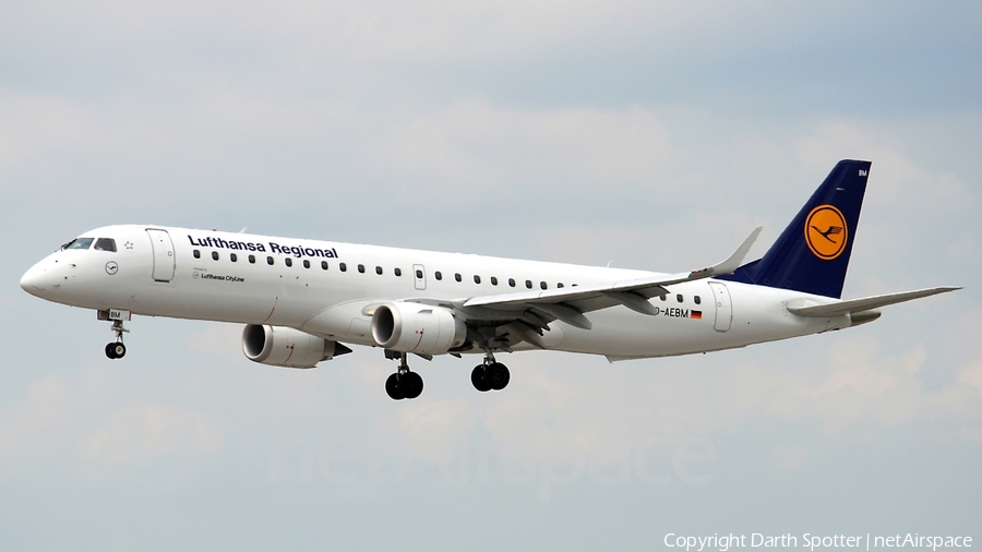 Lufthansa Regional (CityLine) Embraer ERJ-195LR (ERJ-190-200LR) (D-AEBM) | Photo 206870