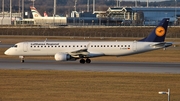 Lufthansa Regional (CityLine) Embraer ERJ-195LR (ERJ-190-200LR) (D-AEBM) at  Munich, Germany