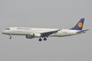 Lufthansa Regional (CityLine) Embraer ERJ-195LR (ERJ-190-200LR) (D-AEBN) at  Munich, Germany