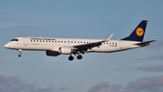 Lufthansa Regional (CityLine) Embraer ERJ-195LR (ERJ-190-200LR) (D-AEBN) at  Munich, Germany