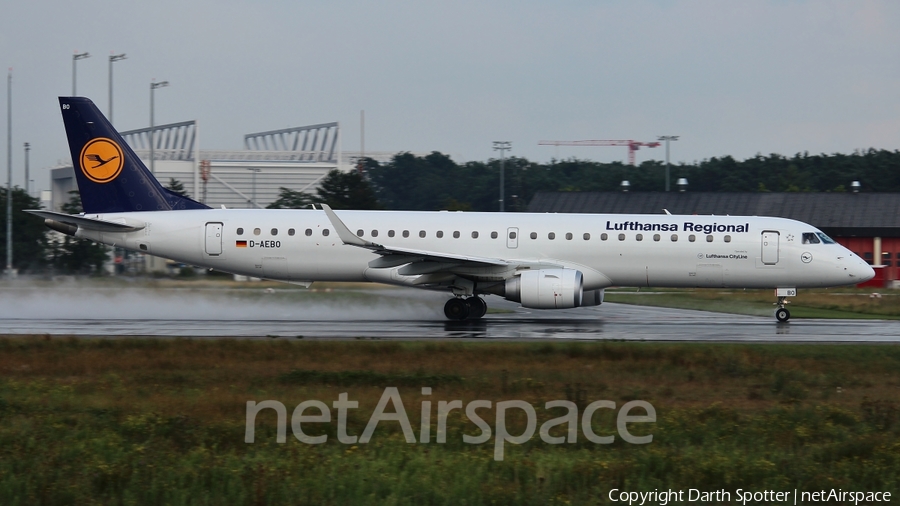 Lufthansa Regional (CityLine) Embraer ERJ-195LR (ERJ-190-200LR) (D-AEBO) | Photo 219141