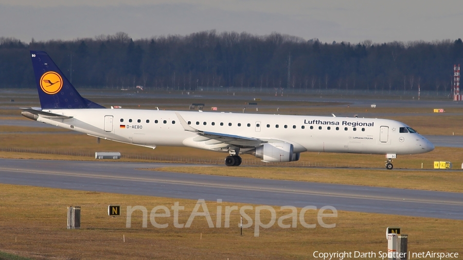 Lufthansa Regional (CityLine) Embraer ERJ-195LR (ERJ-190-200LR) (D-AEBO) | Photo 213840