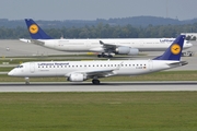 Lufthansa Regional (CityLine) Embraer ERJ-195LR (ERJ-190-200LR) (D-AEBP) at  Munich, Germany