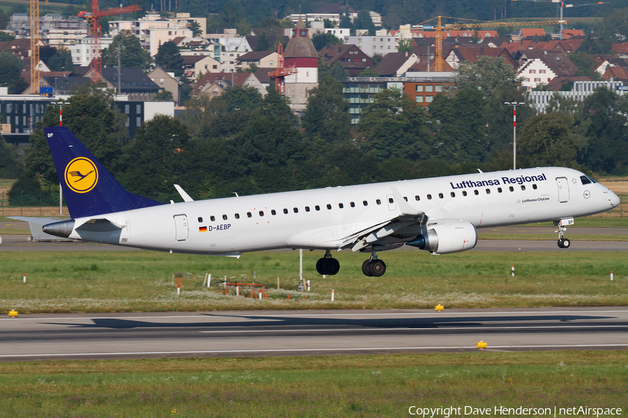 Lufthansa Regional (CityLine) Embraer ERJ-195LR (ERJ-190-200LR) (D-AEBP) | Photo 40819