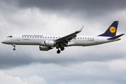 Lufthansa Regional (CityLine) Embraer ERJ-195LR (ERJ-190-200LR) (D-AEBR) at  Amsterdam - Schiphol, Netherlands