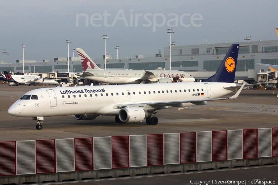 Lufthansa Regional (CityLine) Embraer ERJ-195LR (ERJ-190-200LR) (D-AEBR) | Photo 146163