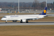 Lufthansa Regional (CityLine) Embraer ERJ-195LR (ERJ-190-200LR) (D-AEBR) at  Munich, Germany