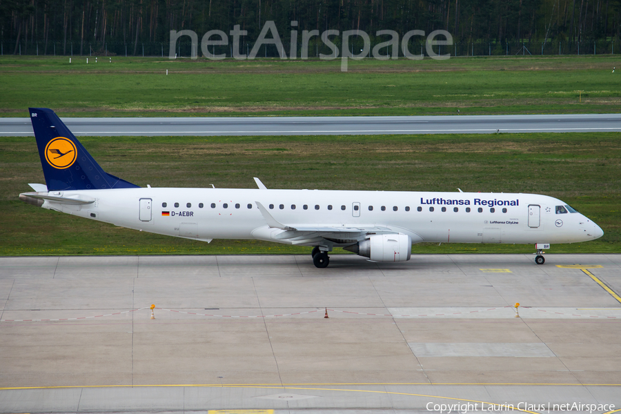 Lufthansa Regional (CityLine) Embraer ERJ-195LR (ERJ-190-200LR) (D-AEBR) | Photo 106412