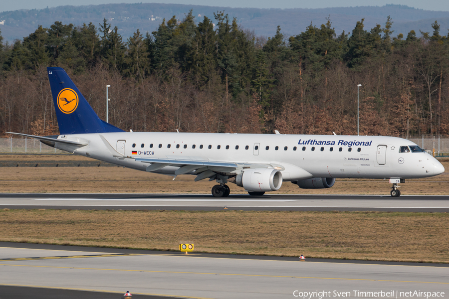 Lufthansa Regional (CityLine) Embraer ERJ-190LR (ERJ-190-100LR) (D-AECA) | Photo 238178