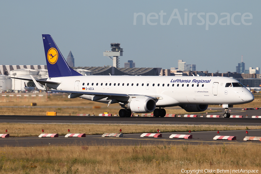 Lufthansa Regional (CityLine) Embraer ERJ-190LR (ERJ-190-100LR) (D-AECA) | Photo 81288