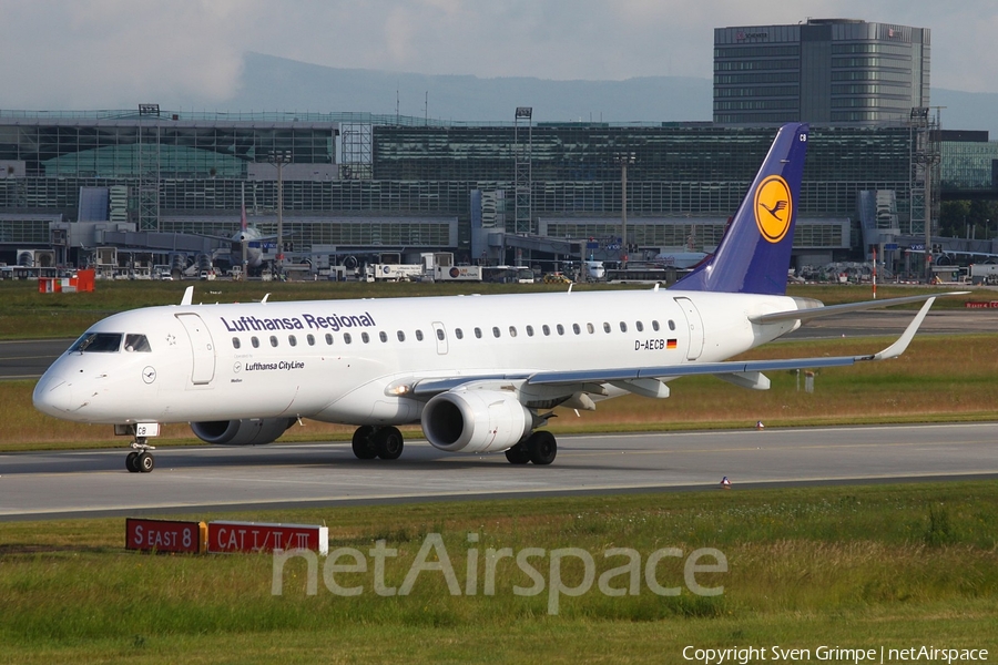 Lufthansa Regional (CityLine) Embraer ERJ-190LR (ERJ-190-100LR) (D-AECB) | Photo 28050