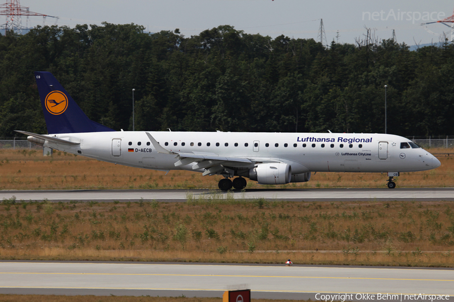 Lufthansa Regional (CityLine) Embraer ERJ-190LR (ERJ-190-100LR) (D-AECB) | Photo 36984