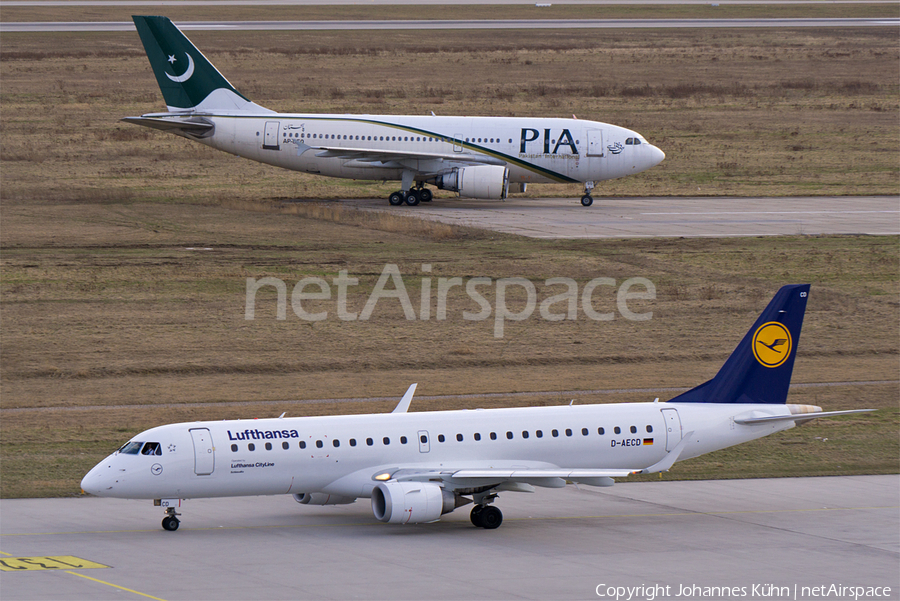 Lufthansa (CityLine) Embraer ERJ-190LR (ERJ-190-100LR) (D-AECD) | Photo 248939