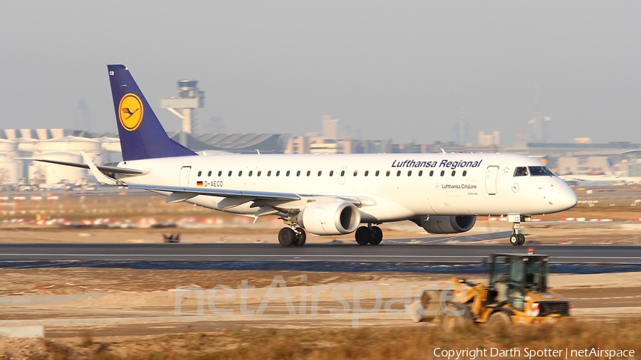 Lufthansa Regional (CityLine) Embraer ERJ-190LR (ERJ-190-100LR) (D-AECD) | Photo 208572