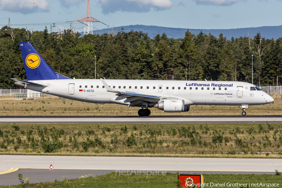 Lufthansa Regional (CityLine) Embraer ERJ-190LR (ERJ-190-100LR) (D-AECD) | Photo 87143