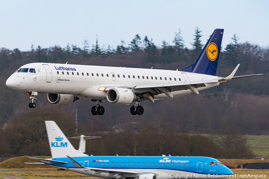 Lufthansa (CityLine) Embraer ERJ-190LR (ERJ-190-100LR) (D-AECE) | Photo 493156