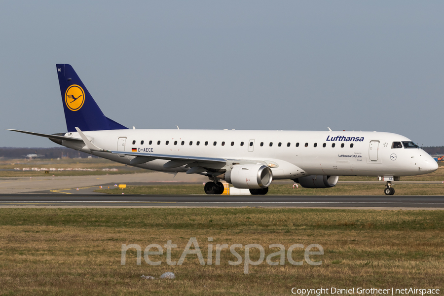 Lufthansa (CityLine) Embraer ERJ-190LR (ERJ-190-100LR) (D-AECE) | Photo 238424