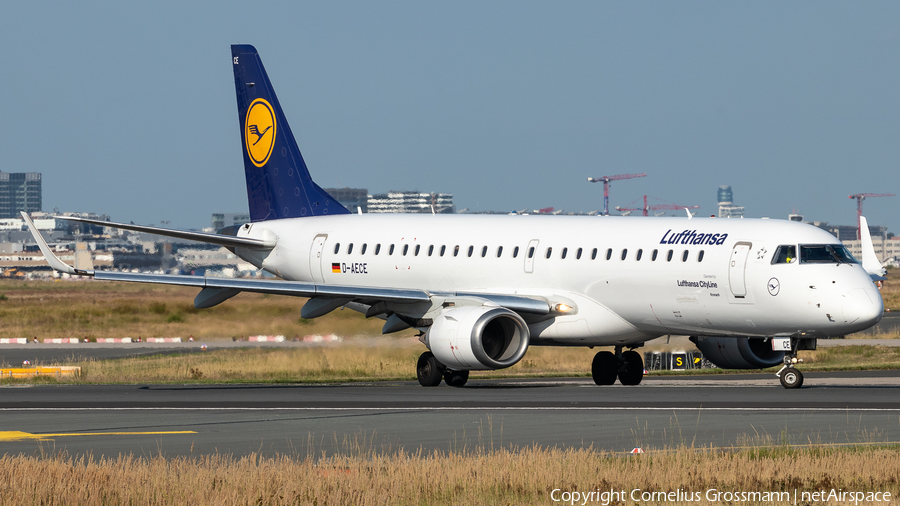 Lufthansa (CityLine) Embraer ERJ-190LR (ERJ-190-100LR) (D-AECE) | Photo 476551