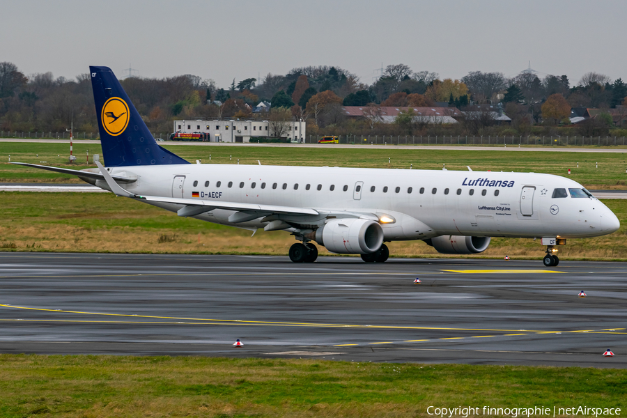 Lufthansa (CityLine) Embraer ERJ-190LR (ERJ-190-100LR) (D-AECF) | Photo 481762