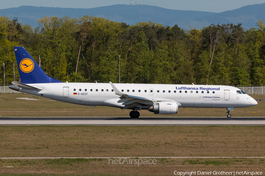 Lufthansa Regional (CityLine) Embraer ERJ-190LR (ERJ-190-100LR) (D-AECF) | Photo 109890