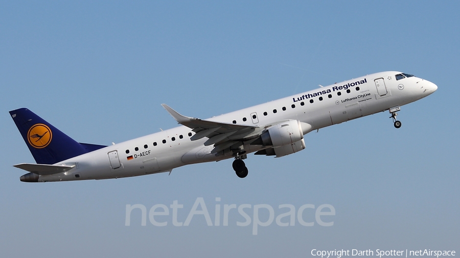 Lufthansa Regional (CityLine) Embraer ERJ-190LR (ERJ-190-100LR) (D-AECF) | Photo 208578