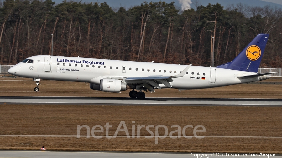 Lufthansa Regional (CityLine) Embraer ERJ-190LR (ERJ-190-100LR) (D-AECF) | Photo 227349