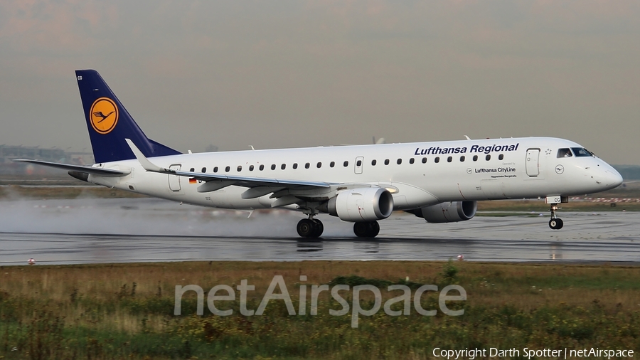 Lufthansa Regional (CityLine) Embraer ERJ-190LR (ERJ-190-100LR) (D-AECG) | Photo 219145