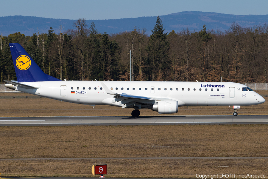 Lufthansa (CityLine) Embraer ERJ-190LR (ERJ-190-100LR) (D-AECH) | Photo 224530