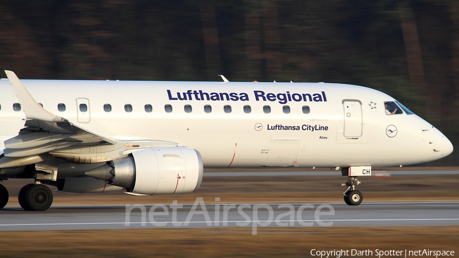Lufthansa Regional (CityLine) Embraer ERJ-190LR (ERJ-190-100LR) (D-AECH) | Photo 208580