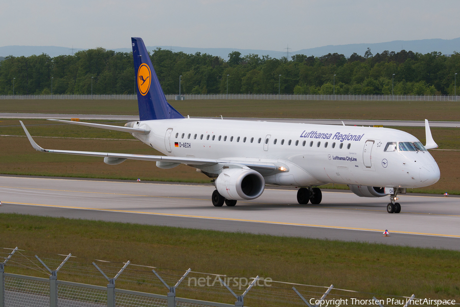 Lufthansa Regional (CityLine) Embraer ERJ-190LR (ERJ-190-100LR) (D-AECH) | Photo 76131