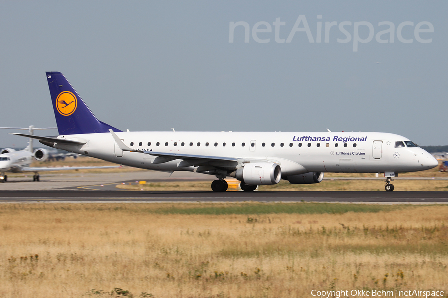 Lufthansa Regional (CityLine) Embraer ERJ-190LR (ERJ-190-100LR) (D-AECH) | Photo 80963