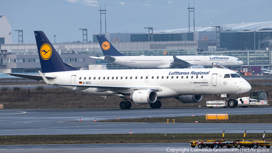 Lufthansa Regional (CityLine) Embraer ERJ-190LR (ERJ-190-100LR) (D-AECI) | Photo 435571