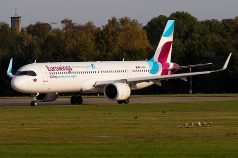 Eurowings Airbus A321-251NX (D-AEEA) at  Hamburg - Fuhlsbuettel (Helmut Schmidt), Germany