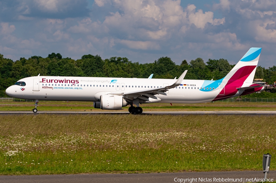 Eurowings Airbus A321-251NX (D-AEEA) | Photo 626204