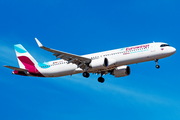 Eurowings Airbus A321-251NX (D-AEEA) at  Gran Canaria, Spain