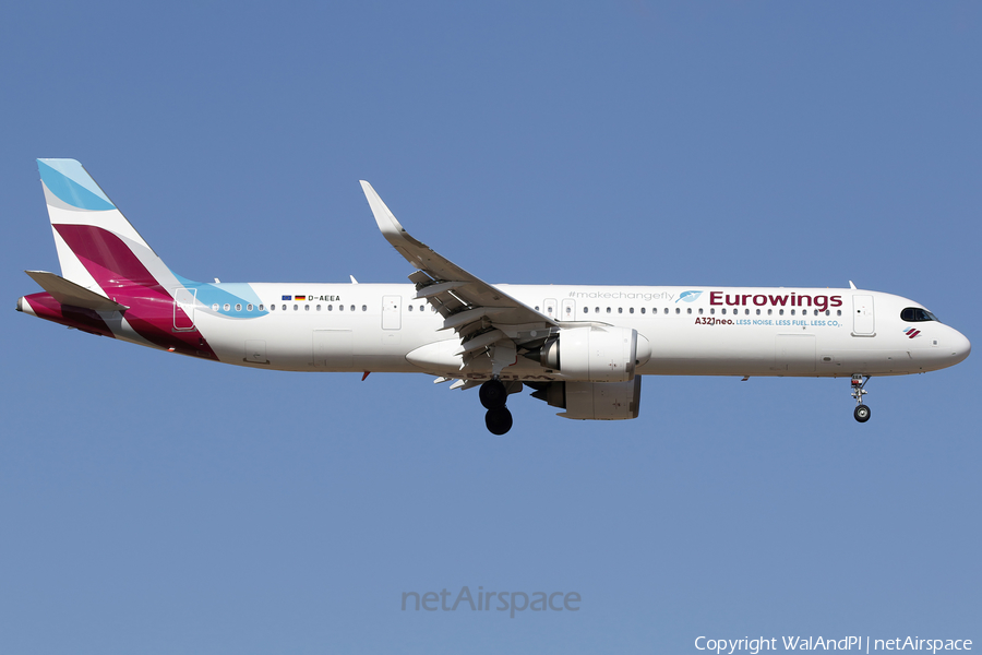Eurowings Airbus A321-251NX (D-AEEA) | Photo 668017