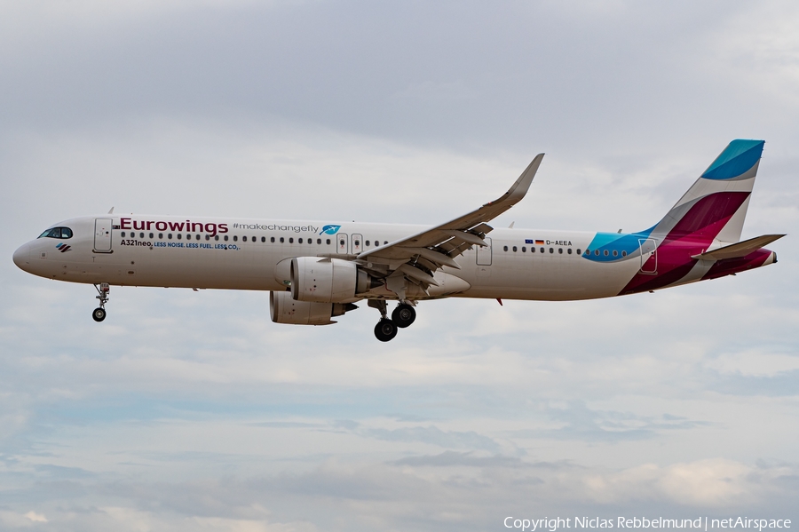 Eurowings Airbus A321-251NX (D-AEEA) | Photo 642041
