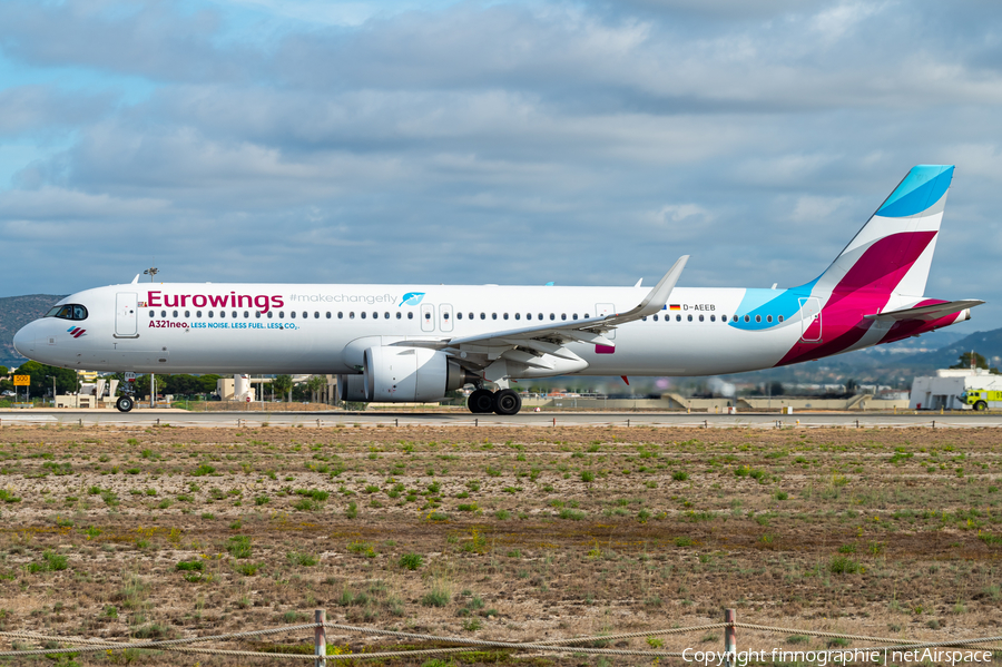 Eurowings Airbus A321-251NX (D-AEEB) | Photo 645685