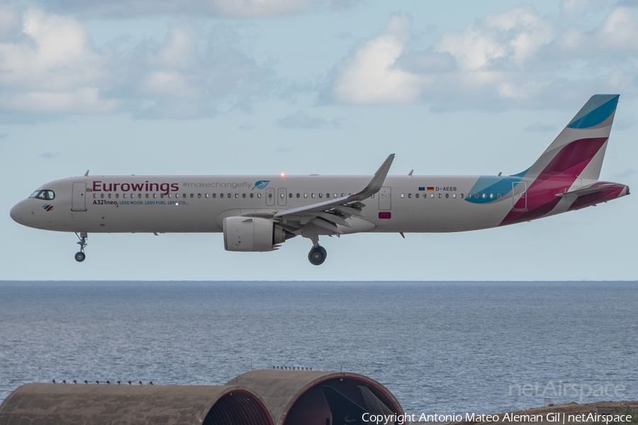 Eurowings Airbus A321-251NX (D-AEEB) | Photo 659250