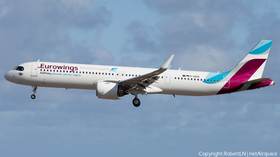 Eurowings Airbus A321-251NX (D-AEEB) | Photo 665090