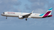 Eurowings Airbus A321-251NX (D-AEEB) at  Gran Canaria, Spain