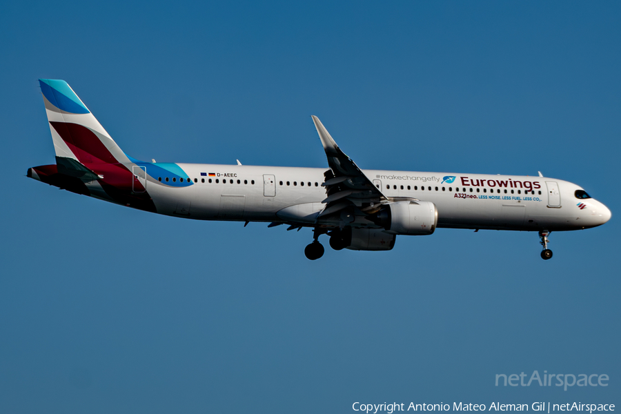 Eurowings Airbus A321-251NX (D-AEEC) | Photo 657161
