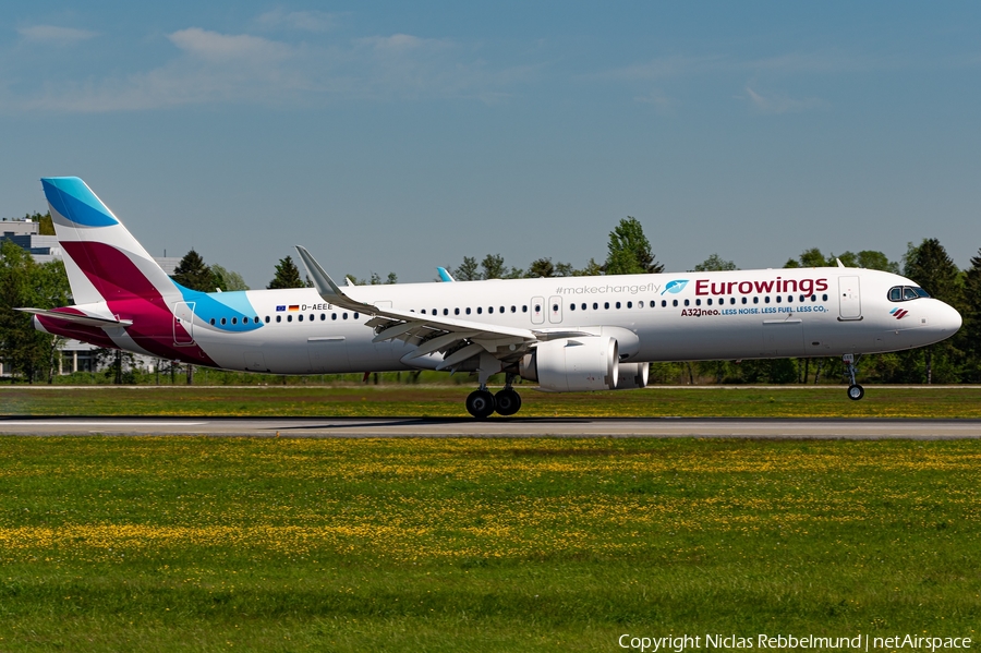 Eurowings Airbus A321-251NX (D-AEEE) | Photo 621585
