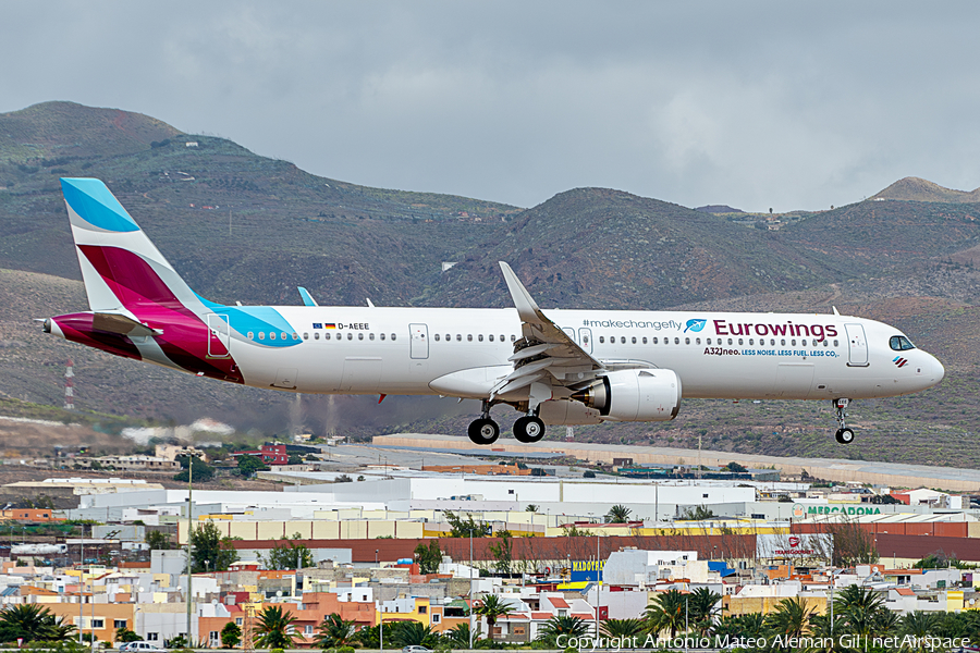 Eurowings Airbus A321-251NX (D-AEEE) | Photo 617817