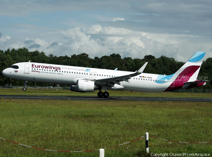 Eurowings Airbus A321-251NX (D-AEEE) | Photo 667485
