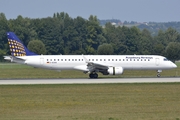 Augsburg Airways Embraer ERJ-195LR (ERJ-190-200LR) (D-AEMA) at  Munich, Germany
