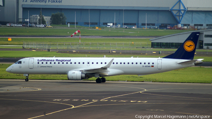 Lufthansa Regional (CityLine) Embraer ERJ-195LR (ERJ-190-200LR) (D-AEMA) | Photo 113203