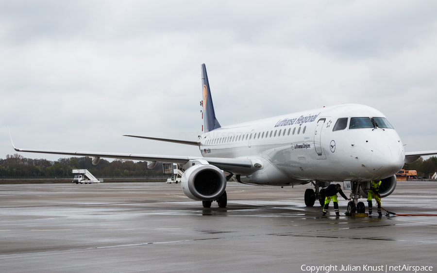 Lufthansa Regional (CityLine) Embraer ERJ-195LR (ERJ-190-200LR) (D-AEMA) | Photo 106809