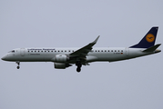 Lufthansa Regional (CityLine) Embraer ERJ-195LR (ERJ-190-200LR) (D-AEMA) at  Warsaw - Frederic Chopin International, Poland